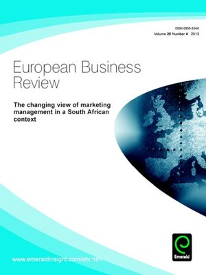 cover image of European Business Review, Volume 24, Issue 4